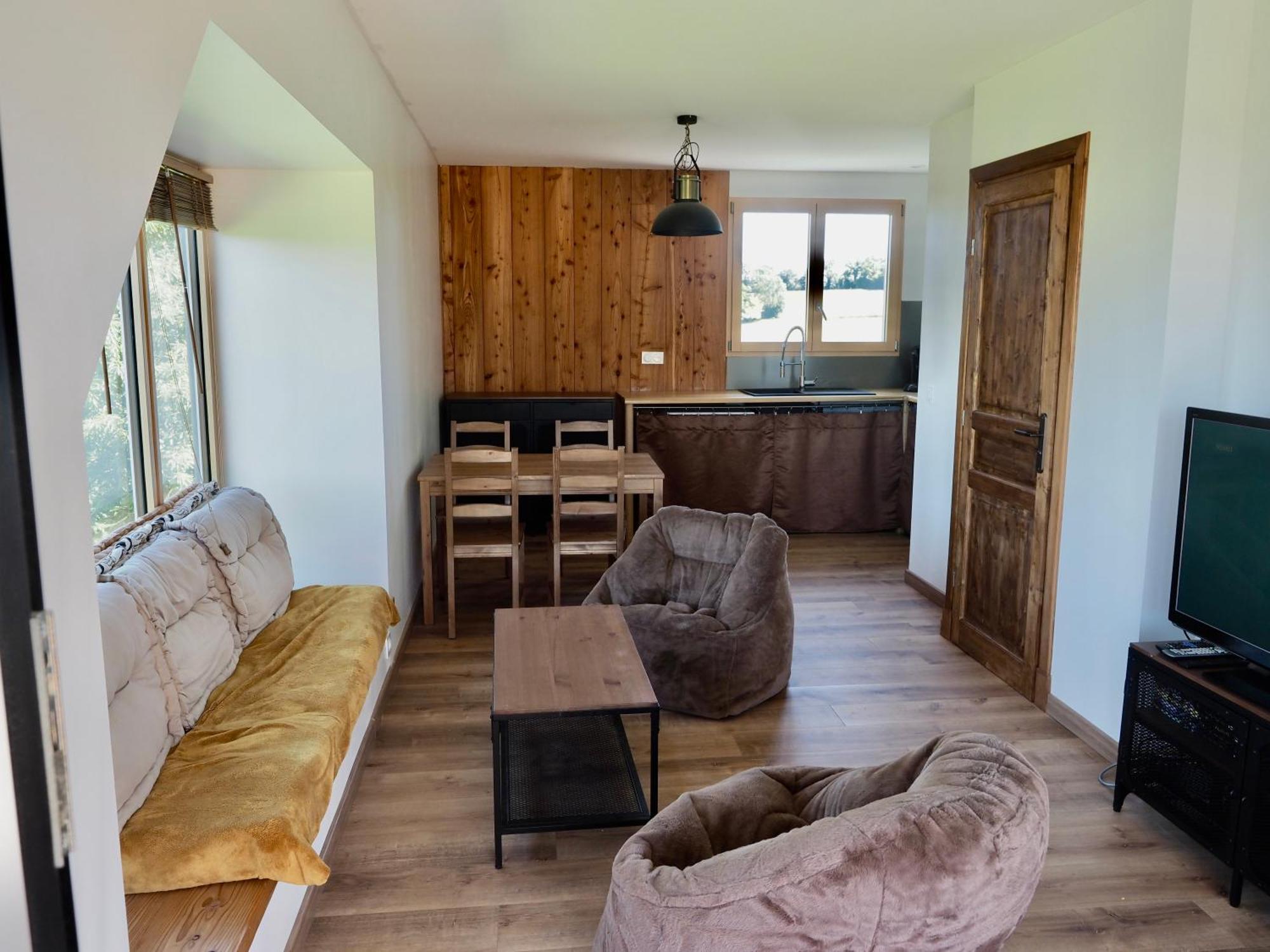 Ferienwohnung Udee Belle Vue Gan Exterior foto